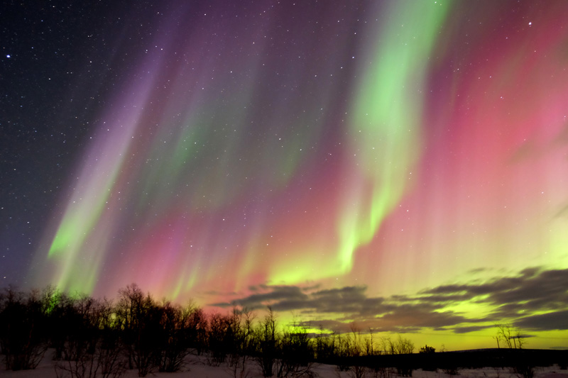 Dicas para caçar a aurora boreal na Escandinávia ~ EU SOU À TOA